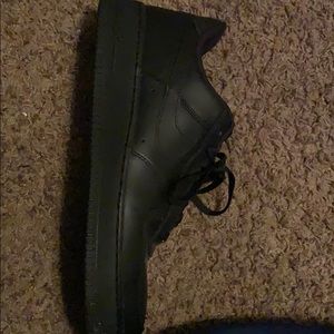 Black Nike Air Force 1